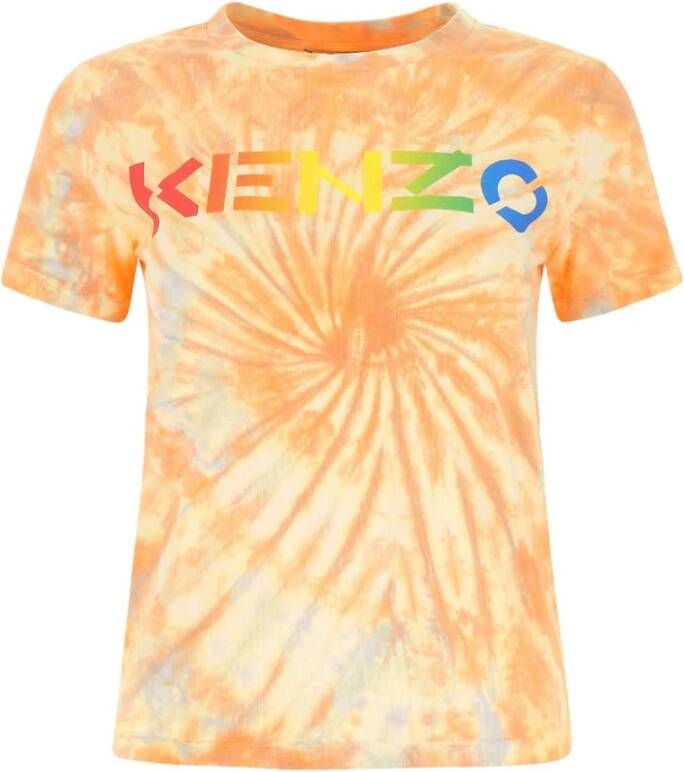 Kenzo Hoogwaardig dames T-shirt Oranje Dames