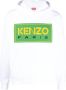 Kenzo Geborduurde Logo Hoodie White Heren - Thumbnail 1