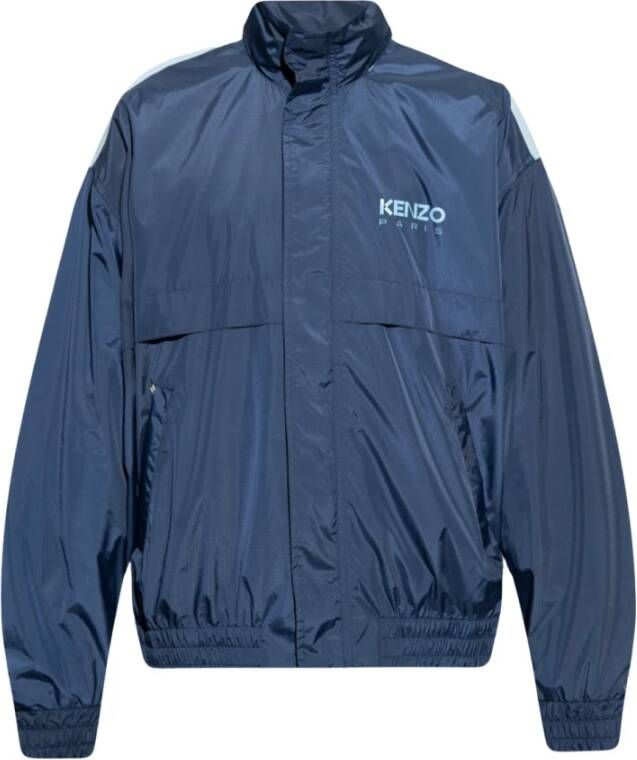 Kenzo Stijlvolle Jas Blue Heren