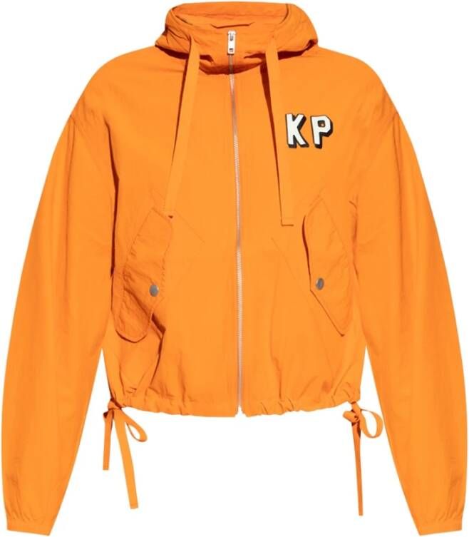 Kenzo Medium Oranje Windbreaker voor Fashionista`s Orange Dames