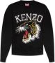 Kenzo Sweatshirt met Jungle Borduursel en Tijgerhoofd Motief Black Dames - Thumbnail 1