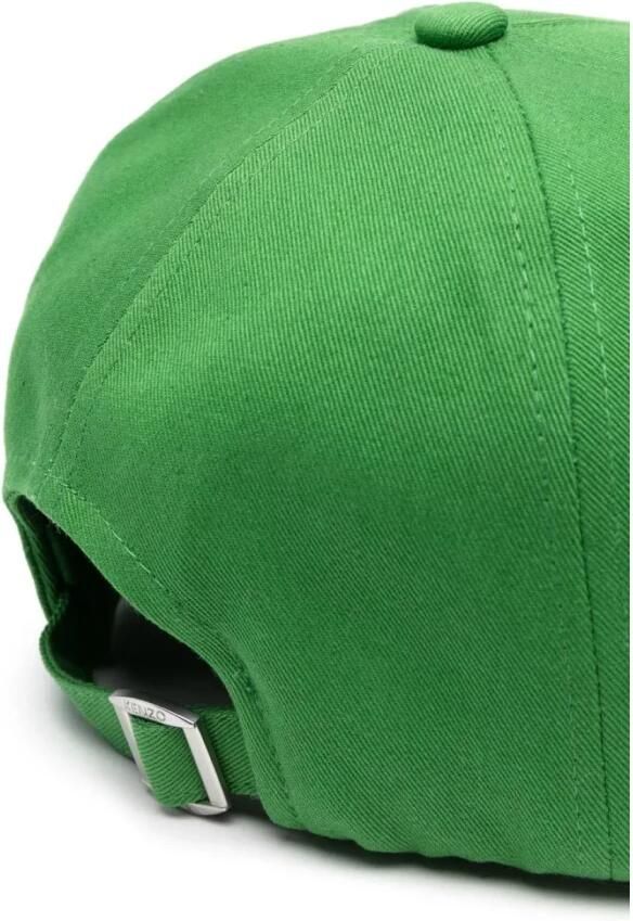 Kenzo Groene Katoenen Pet met Logodetail Groen Heren - Foto 2
