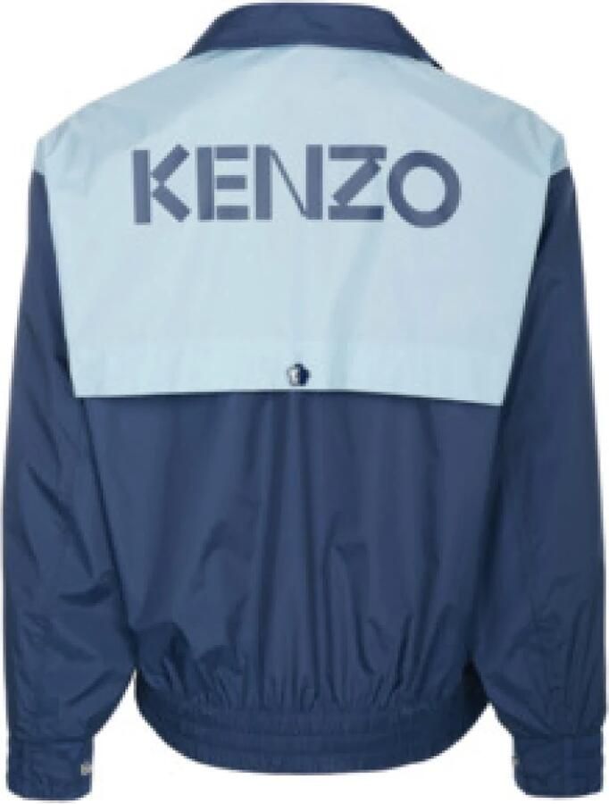 Kenzo Stijlvolle Jas Blue Heren