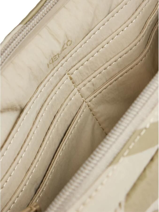 Kenzo Tijger Schoudertas Salie Groen Logo Multicolor Dames - Foto 4