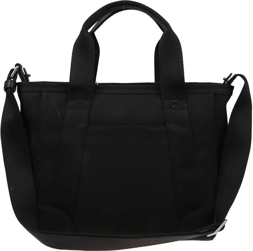 Kenzo Kleine stoffen tote tas met schouderband Black Dames - Foto 3