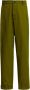 Kenzo Chino broek met rechte pasvorm Green Dames - Thumbnail 1
