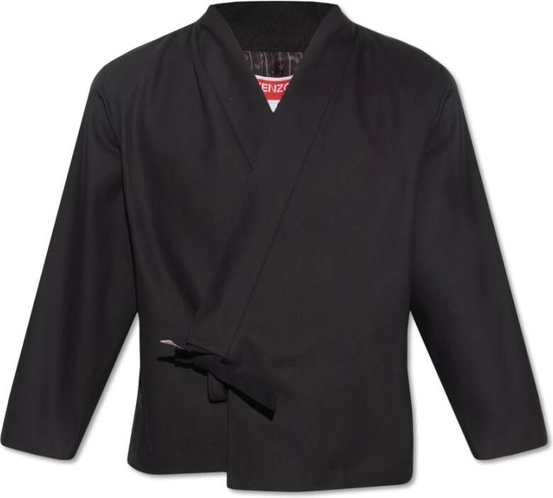 Kenzo Kimono jasje Zwart Heren