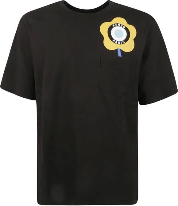 Kenzo Klassiek Crest T-shirt voor heren Zwart Heren