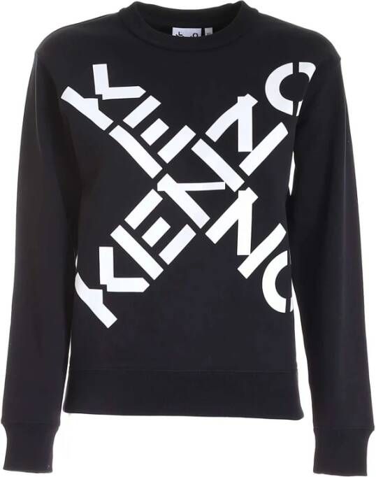 Kenzo Klassieke Sport Sweatshirt Zwart Dames