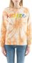 Kenzo Kleurrijk Katoenen Trainingsshirt Orange - Thumbnail 3