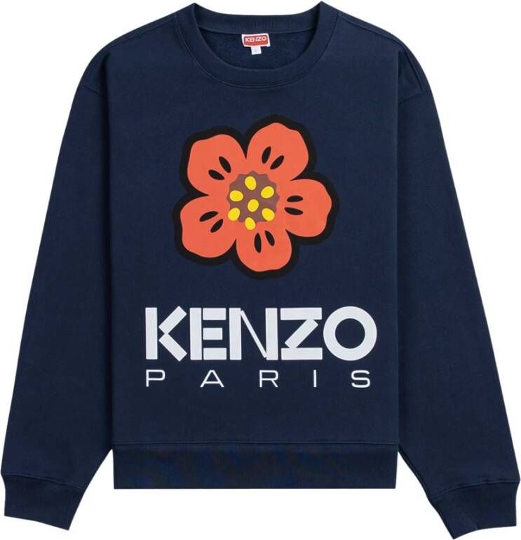Kenzo Casual Elegantie Sweater Blauw Heren