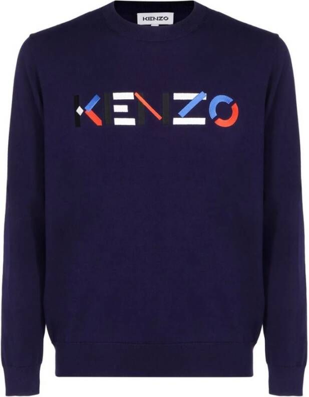 Kenzo Knitwear Blauw Heren