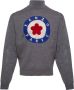 Kenzo Grijze Jersey Sweater met Geborduurd Logo Gray Heren - Thumbnail 1