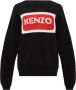 Kenzo Zwarte Sweaters met Origineel Grafisch Ontwerp Black Heren - Thumbnail 1