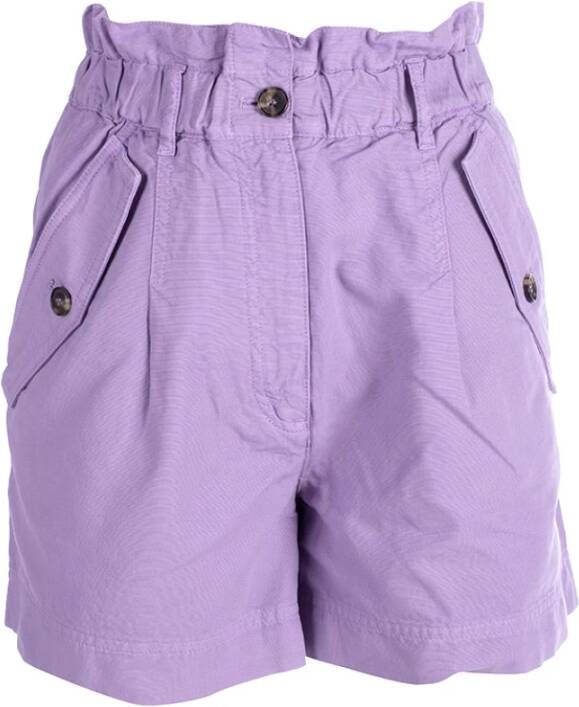 Kenzo Korte shorts in mooie lila kleur Purple Dames