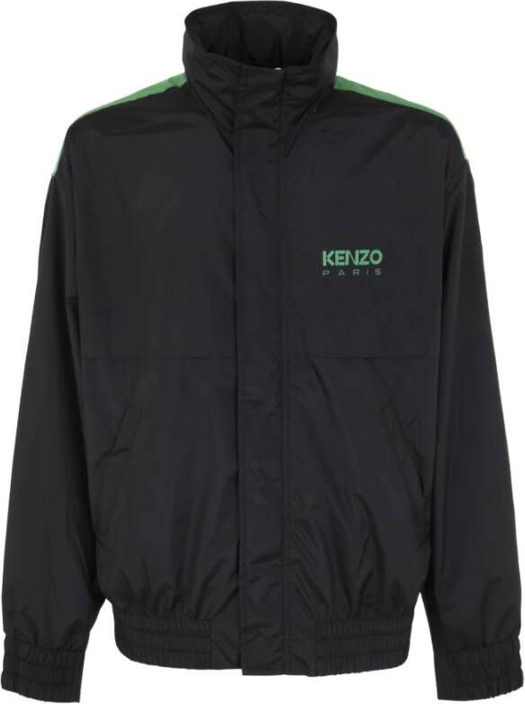 Kenzo Logo FZ Windbreaker Zwart Heren
