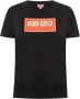 Kenzo Zwart Oversize T-shirt met Print Black Dames - Thumbnail 1
