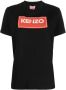 Kenzo Zwart Oversize T-shirt met Print Black Dames - Thumbnail 1