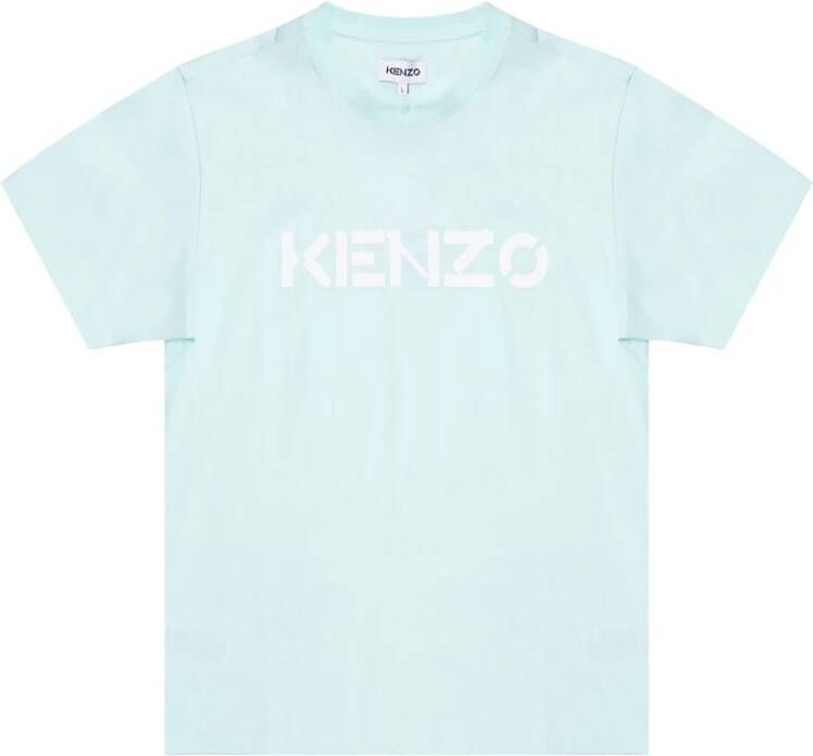 Kenzo Logo T-shirt Groen Heren