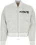 Kenzo Melange Gray Cotton Oversize Sweatshirt Grijs Heren - Thumbnail 1