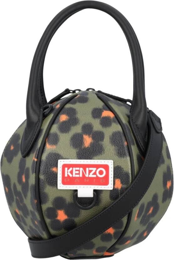 Kenzo Men Bags Handbag Khaki Leo Ss23 Groen Heren