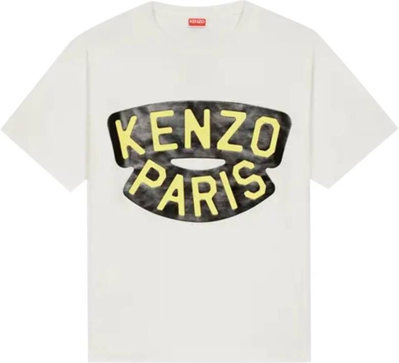 Kenzo Nautisch Oversized T-Shirt White Heren