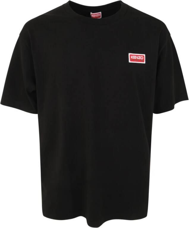 Kenzo Oversized T-shirt 99J Zwart Heren