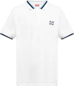 Kenzo Polo shirt with logo Wit Heren