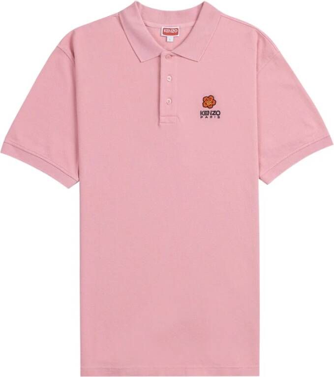 Kenzo Polo Shirts Roze Heren