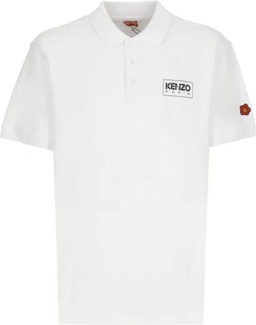 Kenzo Polo Shirts Wit Heren