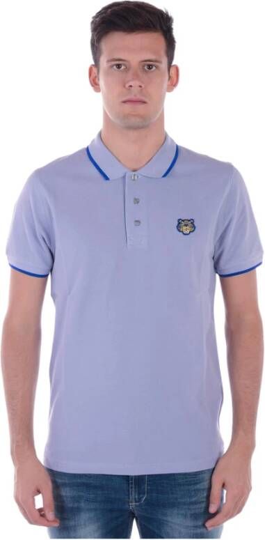 Kenzo Poloshirt Blauw Heren