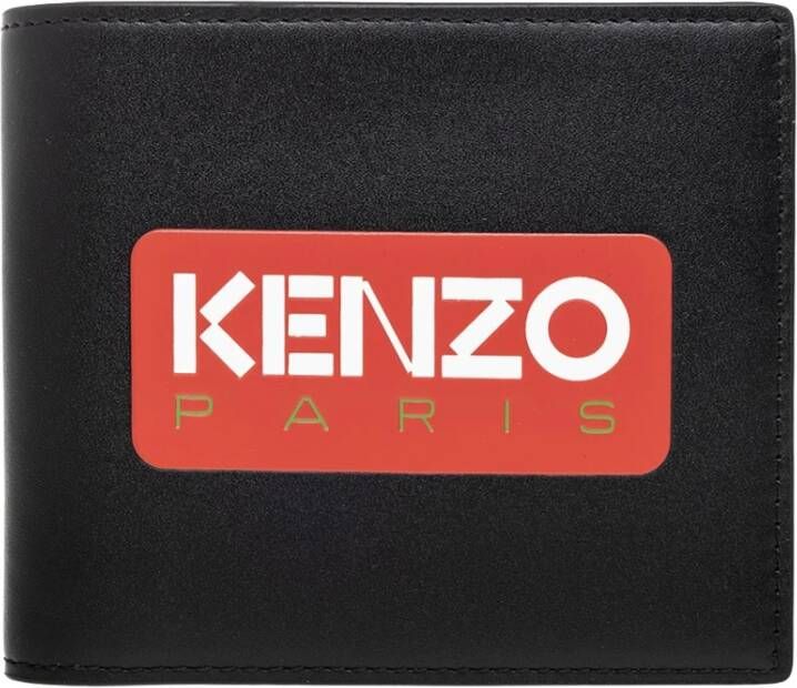 Kenzo Portemonnee met logo Zwart Dames