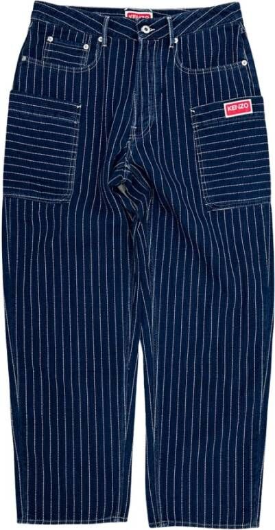Kenzo Reguliere katoenen jeans 30 Diep marineblauw Blauw Heren