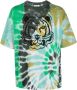 Kenzo K-Tiger Tie Dye T-Shirt Heren Katoenen Tee Meerkleurig Heren - Thumbnail 5