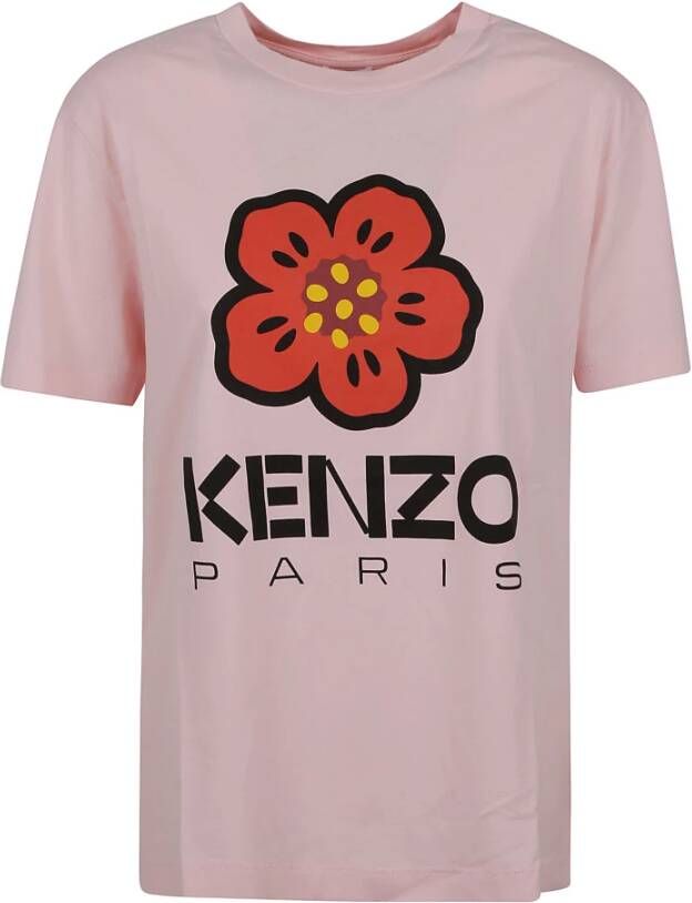 Kenzo Rose Clair Dames T-Shirt Roze Dames