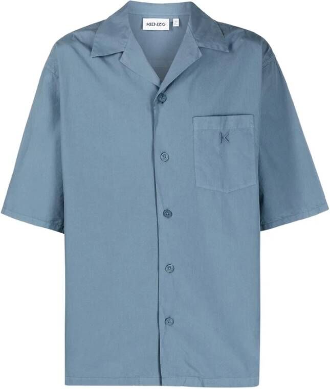 Kenzo Shirt met korte mouwen Blauw Heren