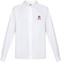 Kenzo Sportief Overhemd met Lange Mouwen White Heren - Thumbnail 1