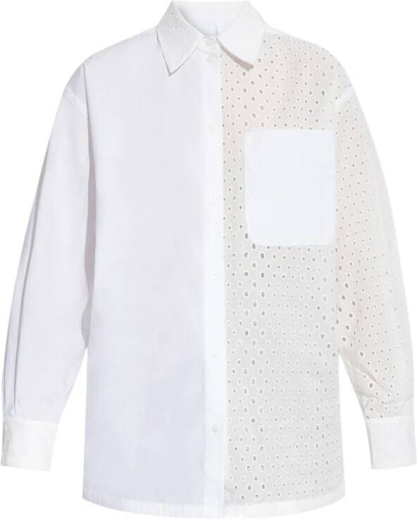 Kenzo Natuurlijke Witte Shirt Collectie White Dames