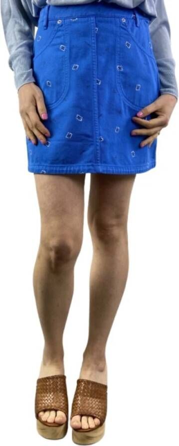 Kenzo Short Skirts Blauw Dames
