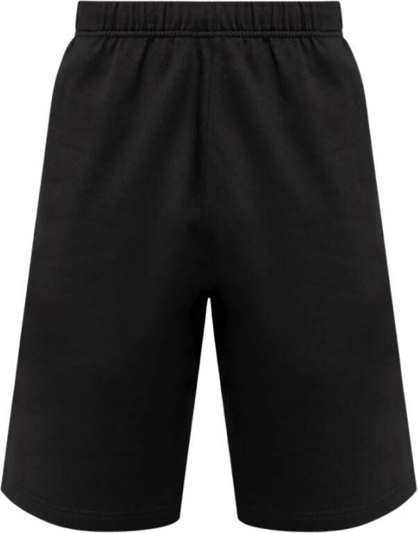Kenzo Black Stretch Cotton Bermuda shorts Zwart Heren