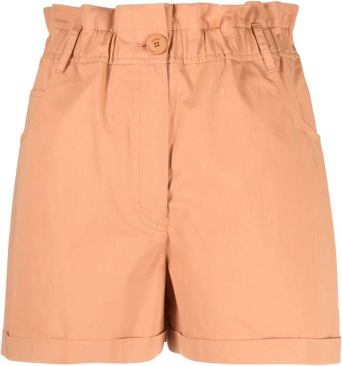 Kenzo Shorts van hoge kwaliteit met verzamelde details Oranje Dames