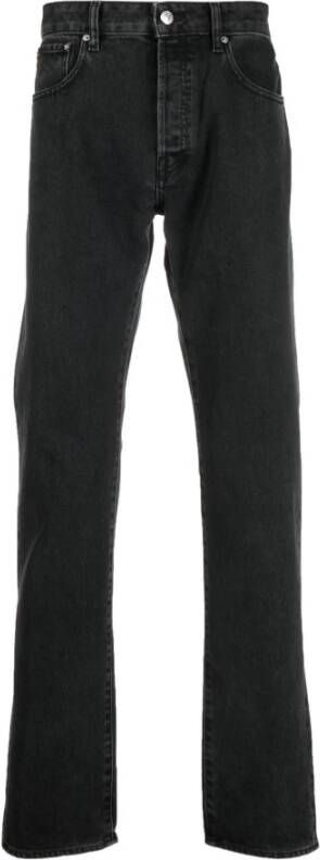 Kenzo Slim-Cut Jeans met Vervaagd Effect Zwart Heren
