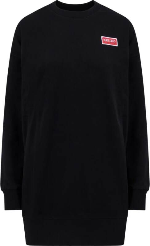 Kenzo Stijlvol en Comfortabel Katoenen Sweatshirt Zwart Dames