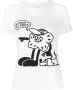 Kenzo Stijlvolle Bedrukte T-shirt voor Dames Beige Dames - Thumbnail 1