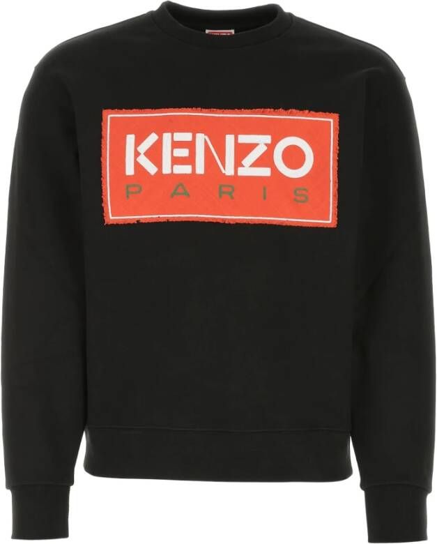 Kenzo Stijlvolle Felpa Sweatshirt voor Heren Zwart Heren