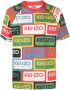 Kenzo Stijlvolle Rode T-shirt of Polo met KZO Labels Rood Heren - Thumbnail 1