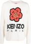 Kenzo Intarsia Gebreide Wollen Trui Boke Flower White Heren - Thumbnail 3
