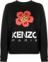 Kenzo Zwarte Sweaters met Boke Placed Regular Sweatshirt Black Dames - Thumbnail 1