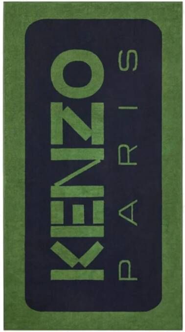 Kenzo Stijlvolle Wintersjaal Blauw Heren
