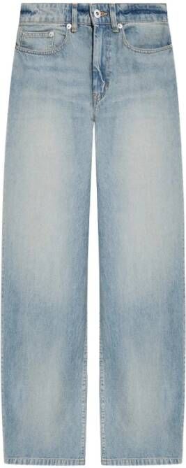 Kenzo Straight Jeans Blauw Dames